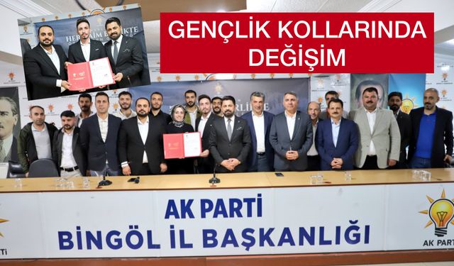 AK Parti Gençlik Kollarında Yeni Dönem: İlçeler ve Beldelerde Görev Değişiklikleri