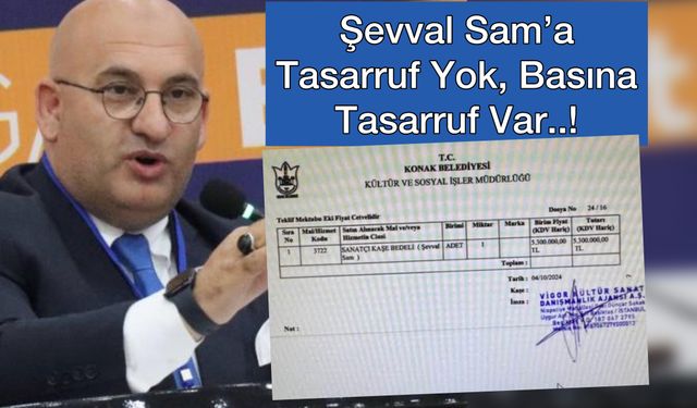 Şevval Sam’a Tasarruf Yok, Basına Var..!