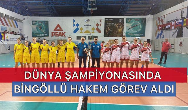 Bingöllü Hakem Dünya Şampiyonasında Görev Aldı