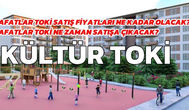 Bingöl Merkez TOKİ Fiyatları Ne Kadar Olacak