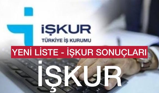 İŞKUR Bingöl İl Emniyet Müdürlüğü İŞKUR İUP Kura Sonuçları Açıklandı!