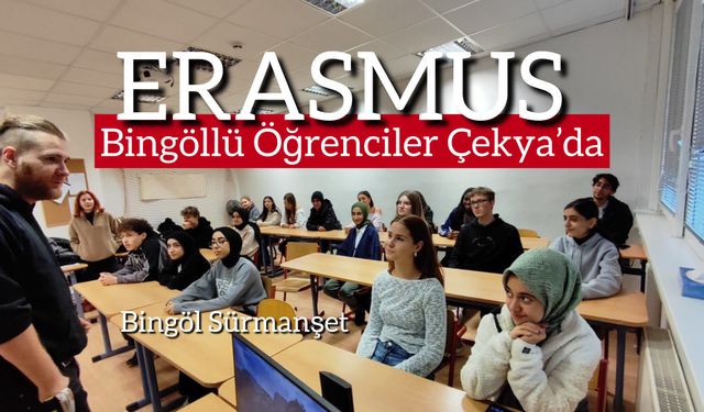 Erasmus: Bingöllü Öğrenciler Çekya’da