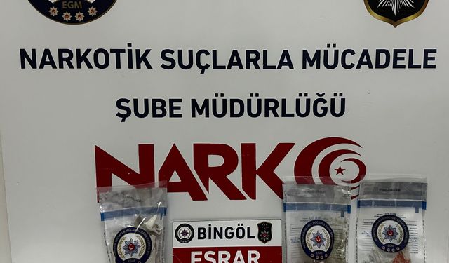 Bingöl'de Uyuşturucu Operasyonu: 9 Kişi Yakalandı