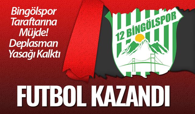 12 Bingölspor’a Taraftar Yasağı Kaldırıldı