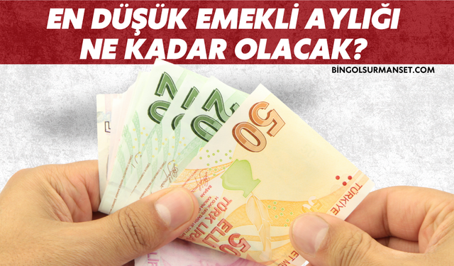 En düşük emekli aylığı ne kadar olacak?