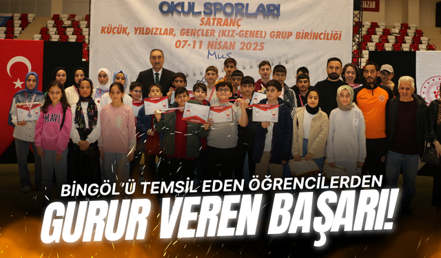 Bingöl'ü Temsil Eden Öğrencilerden Gurur Veren Başarı!