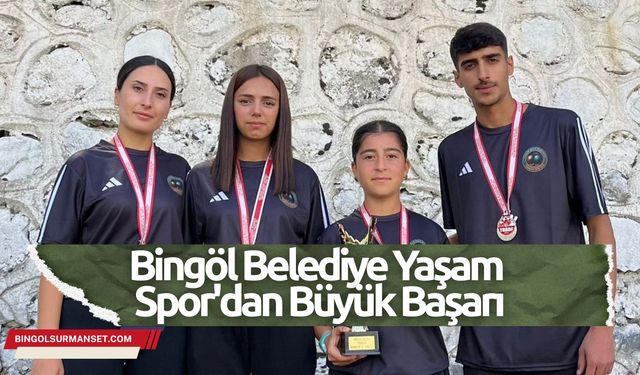 Bingöl Belediye Yaşam Spor'dan Büyük Başarı