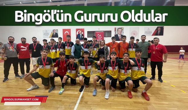 Bingöl Orman Spor Hentbol Takımı Türkiye Şampiyonu Oldu