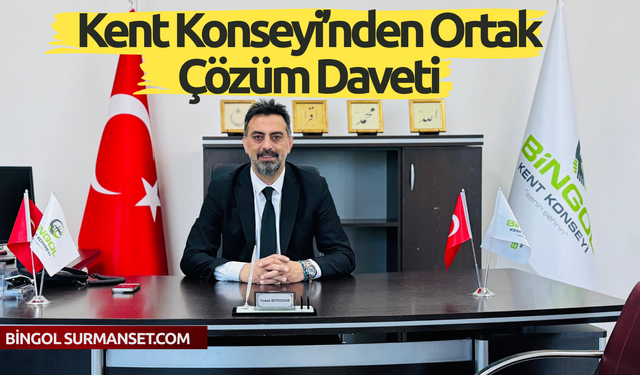 Kent Konseyi’nden Ortak Çözüm Daveti
