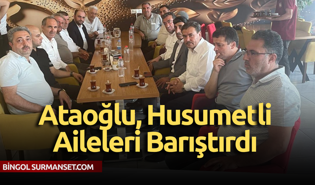 Ataoğlu, Husumetli Aileleri Barıştırdı