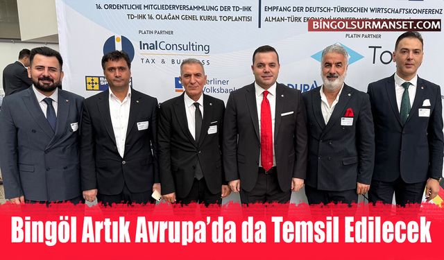 Bingöl Artık Avrupa’da da Temsil Edilecek