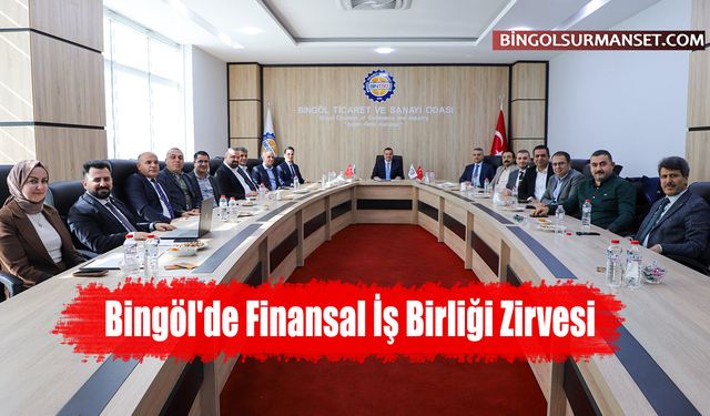 Bingöl'de Finansal İş Birliği Zirvesi