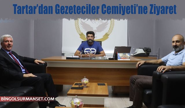 Tartar’dan Gezeteciler Cemiyeti’ne Ziyaret