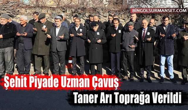 Şehit Piyade Uzman Çavuş Taner Arı Toprağa Verildi