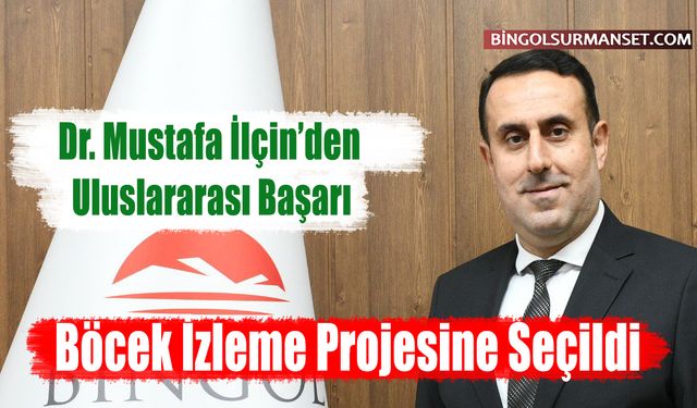 Dr. Mustafa İlçin'den Uluslararası Başarı