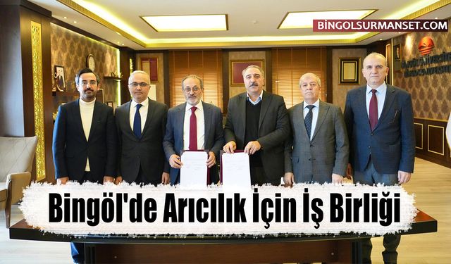 Bingöl'de Arıcılık İçin İş Birliği