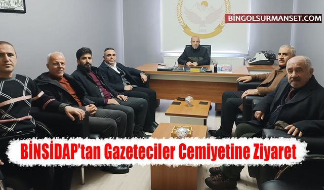 BİNSİDAP’tan Gazeteciler Cemiyetine Ziyaret