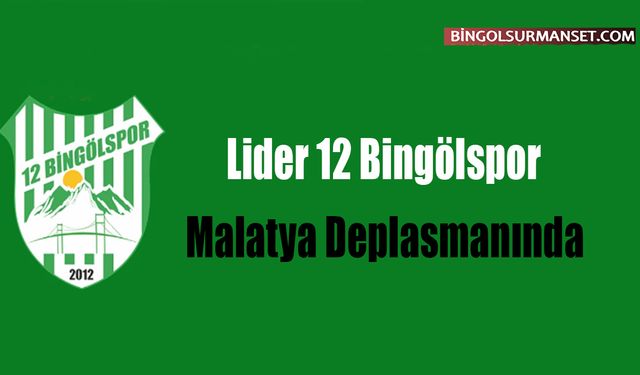 Lider 12 Bingölspor Malatya Deplasmanında