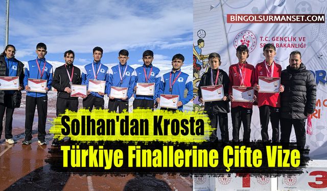 Solhan'dan Krosta Türkiye Finallerine Çifte Vize