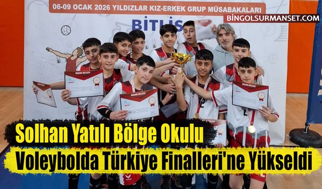 Solhan YBO, Voleybolda Türkiye Finalleri'ne Yükseldi