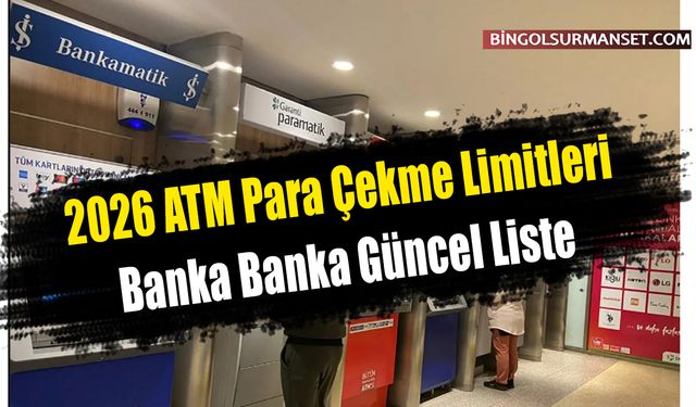 ATM'ler Enflasyona Yenildi: Bankalar Limitleri Güncelledi