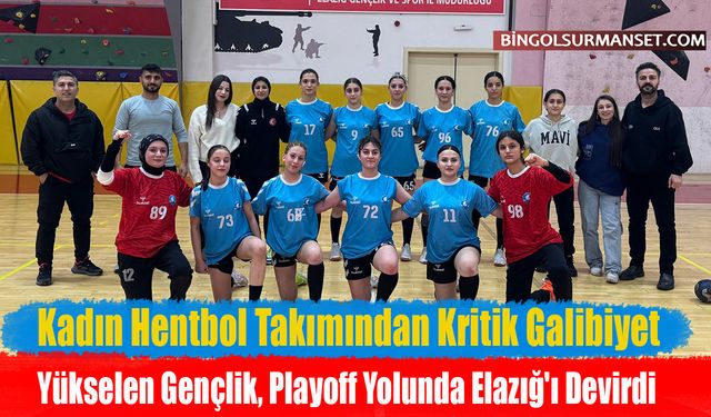 Kadın Hentbol Takımından Kritik Galibiyet