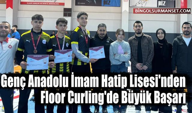 Genç Anadolu İmam Hatip Lisesi'nden Floor Curling'de Büyük Başarı