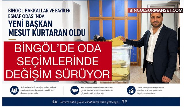 Bakkallar ve Bayiiler Seçimini Mesut Kurtaran Kazandı