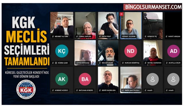 KGK Meclis Seçimleri Tamamlandı