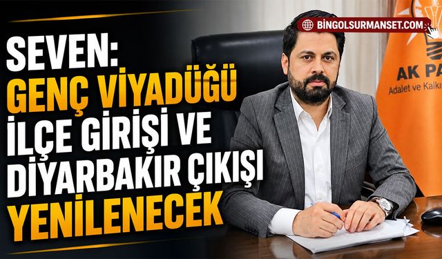 Genç Viyadüğü İlçe Girişi ve Diyarbakır Çıkışı Yenilenecek