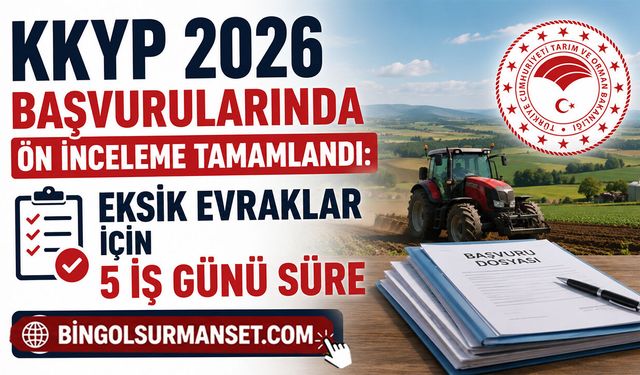 KKYP 2026 Başvurularında Ön İnceleme Tamamlandı