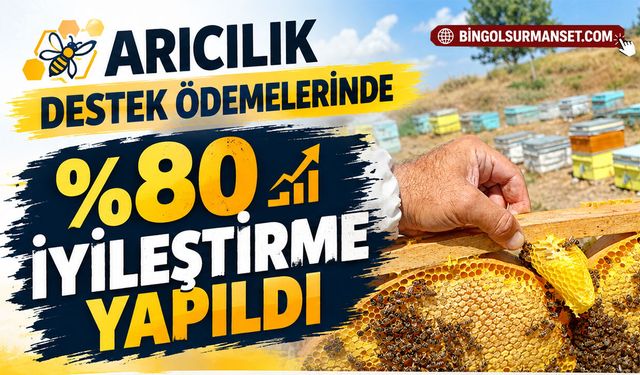 Arıcılık Destek Ödemelerinde %80 İyileştirme Yapıldı