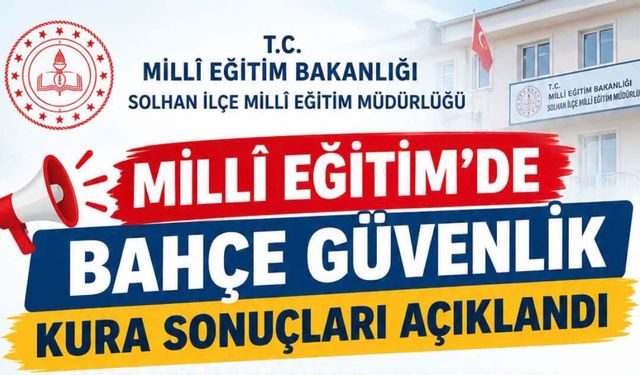 Solhan'a Alınan 25 Kişilik Bahçe Görevlisi Belli Oldu