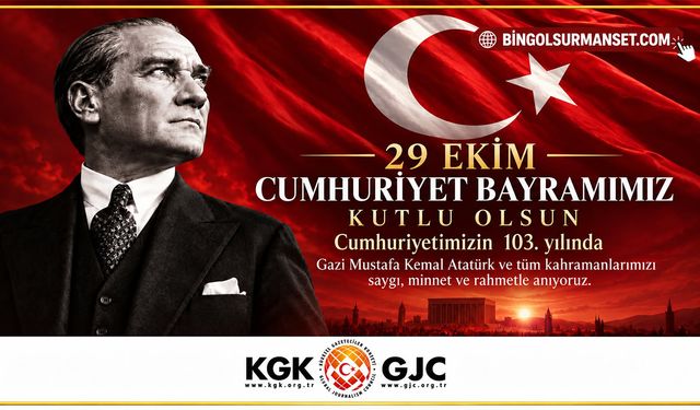 KGK: 103 Yıllık Cumhuriyetimiz Basın Özgürlüğünün Teminatıdır