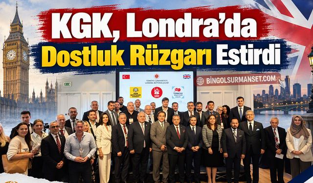 KGK, Londra’da Dostluk Rüzgarı Estirdi