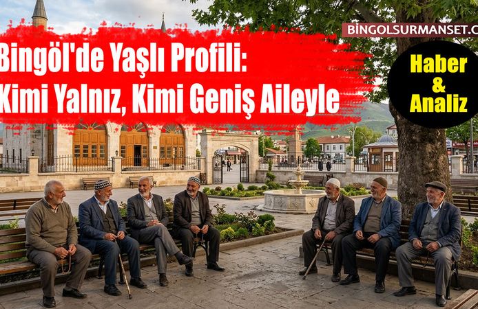 Bingöl'de Yaşlı Profili: Kimi Yalnız, Kimi Geniş Aileyle