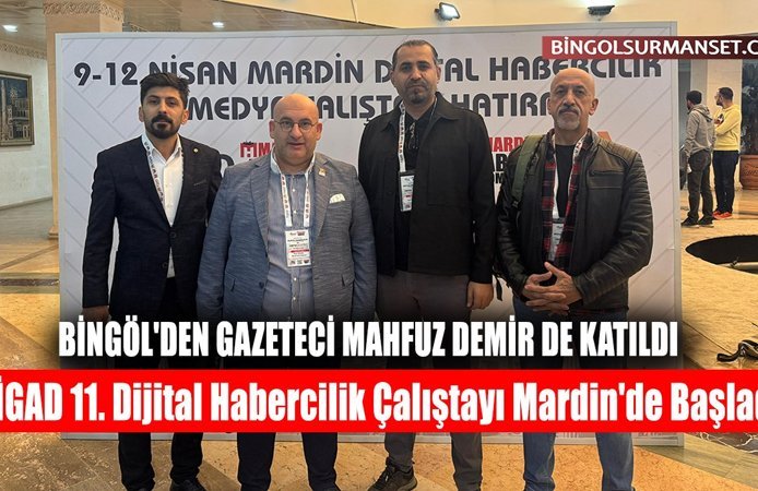 TİGAD 11. Dijital Habercilik Çalıştayı Mardin'de Başladı