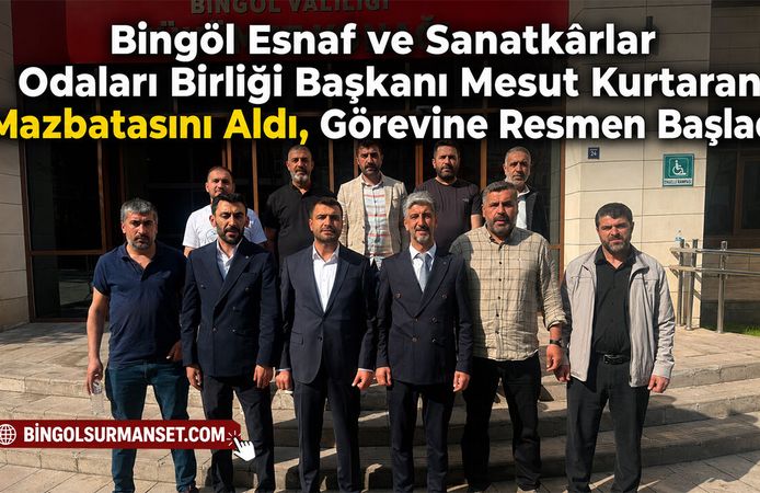 Kurtaran Mazbatasını Aldı, Görevine Resmen Başladı