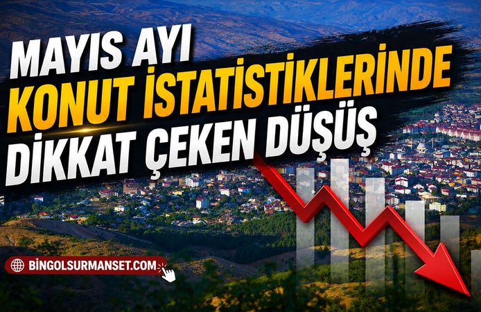 Mayıs Ayı Konut İstatistiklerinde Dikkat Çeken Düşüş