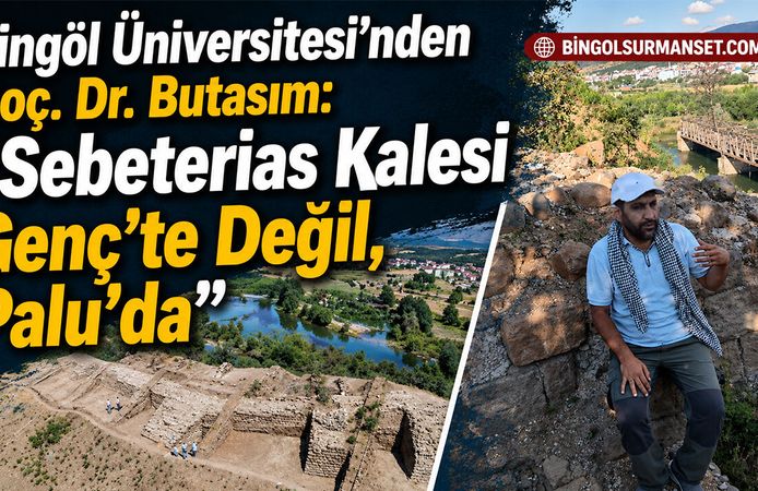 Butasım: “Sebeterias Kalesi Genç’te Değil, Palu’da”
