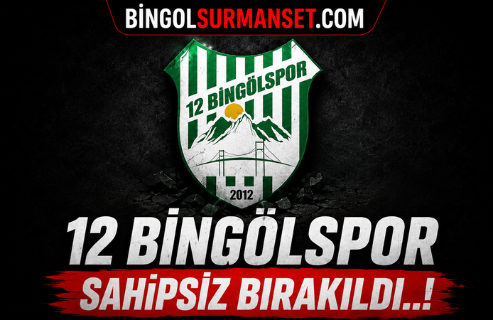 12 Bingölspor’da Kriz Derinleşti: Başkan Adayı Yok, Kayyuma Devredildi