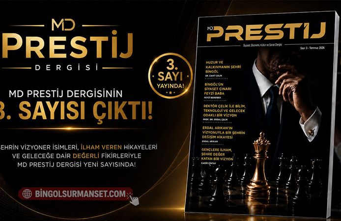 MD Prestij Dergisi’nin 3. Sayısı Yayınlandı
