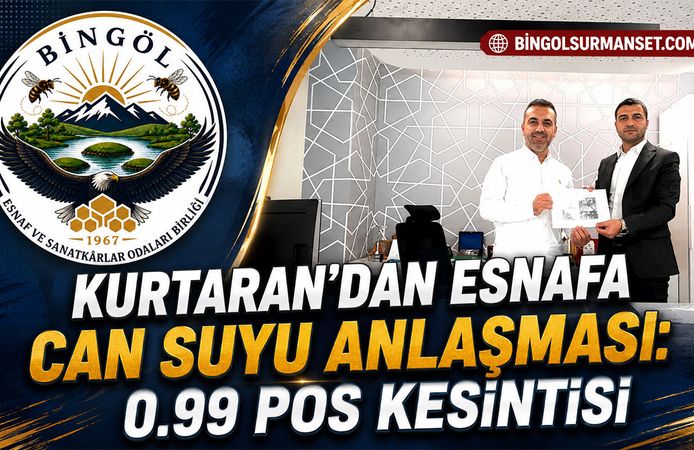 Kurtaran’dan Esnafa Can Suyu Anlaşması: 0.99 Pos Kesintisi