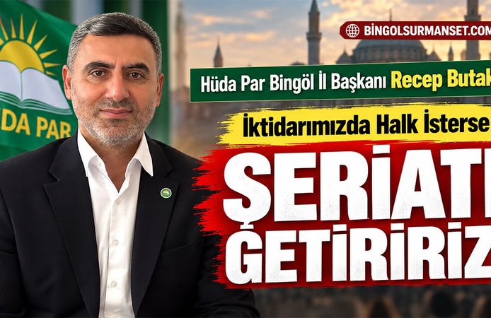 Başkan Butaku: “İktidarımızda Halk İsterse Şeriatı Getiririz”