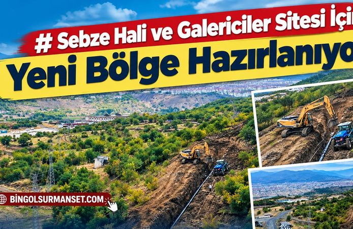 Sebze Hali ve Galericiler Sitesi İçin Yeni Bölge Hazırlanıyor