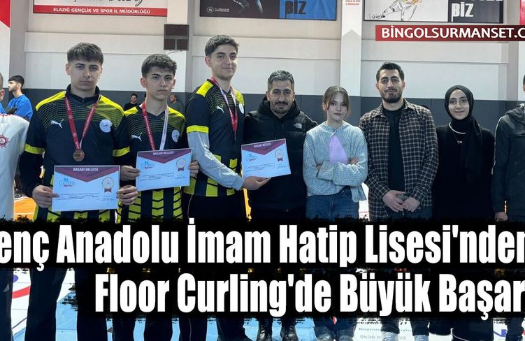 Genç Anadolu İmam Hatip Lisesi'nden Floor Curling'de Büyük Başarı
