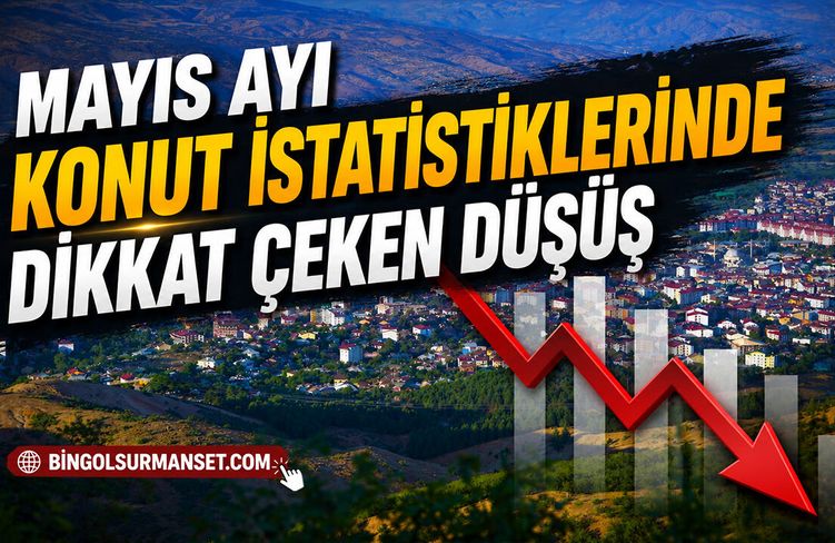 Mayıs Ayı Konut İstatistiklerinde Dikkat Çeken Düşüş