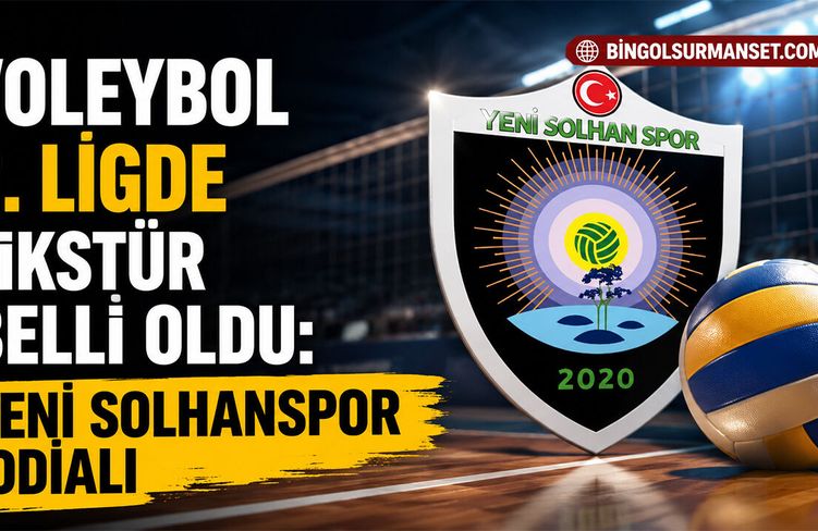 Voleybol 2. Ligde Fikstür Belli Oldu: Yeni Solhanspor İddialı