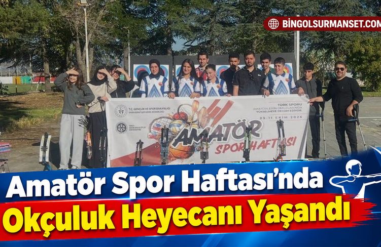 Amatör Spor Haftası’nda Okçuluk Heyecanı Yaşandı