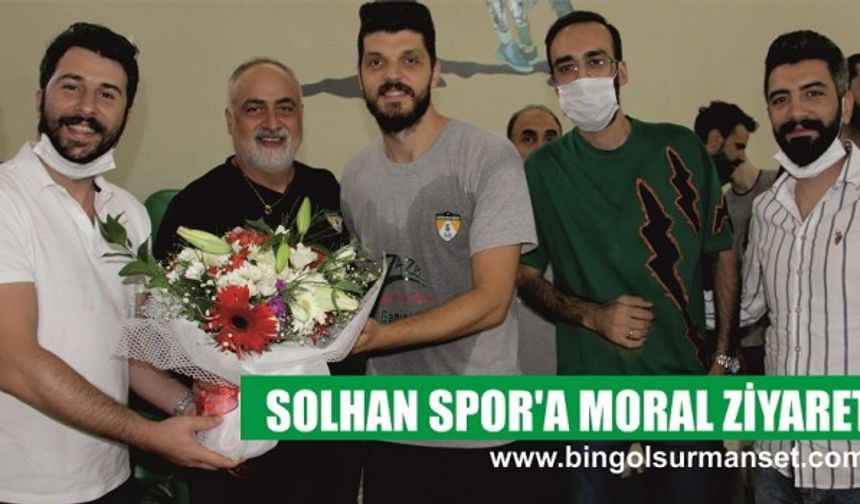 Solhan Spor’a Moral Ziyareti